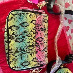Betsey Johnson multicolor crossbody bag